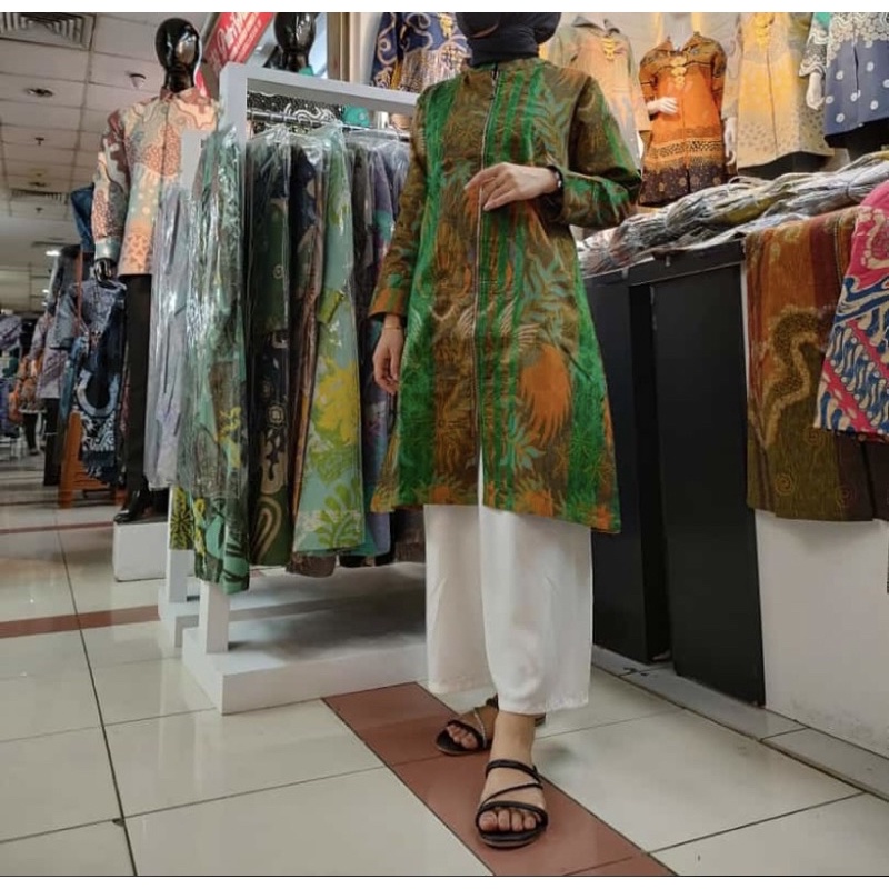 DRESS TUNIK BATIK TENUN PREMIUM THAMRIN CITY