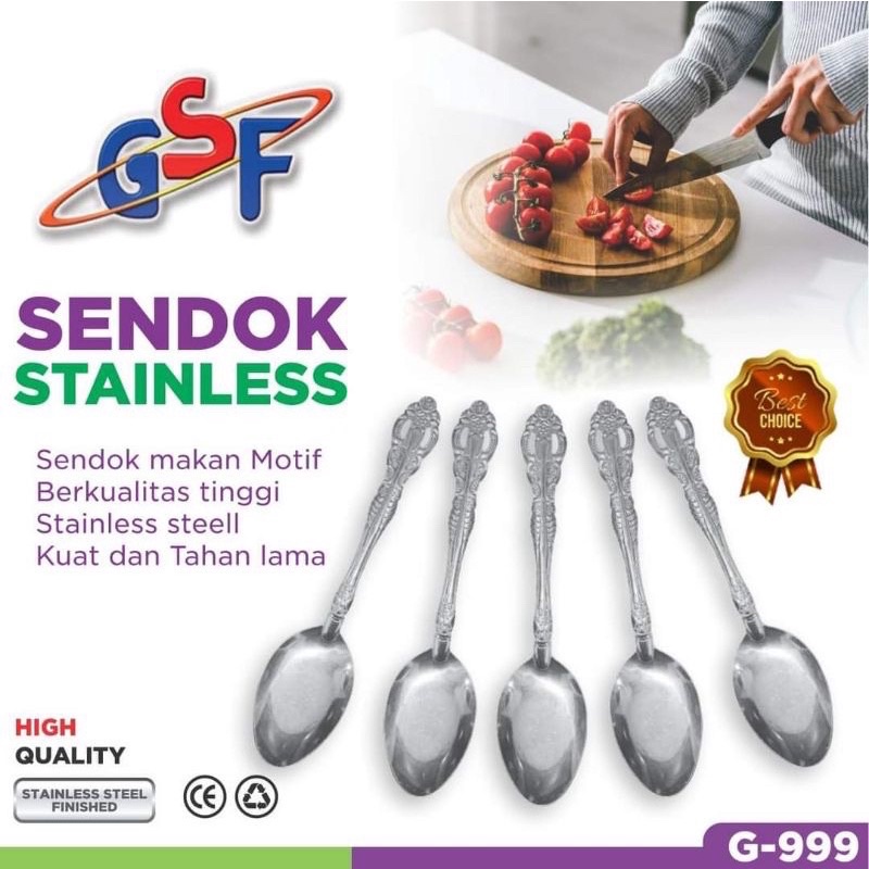 Sendok set stainless 1 lusin/garpu set stainless 1 lusin