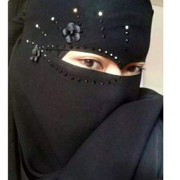 LRD.18Oc22ž ‑ NIQOB BANDANA ELANG JAMEELA NIQAB CADAR BY NIQABTEMBORO