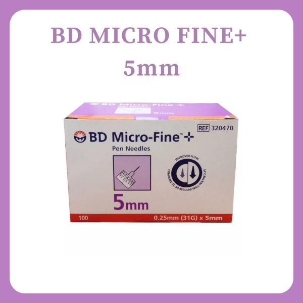 Jarum Insulin Pen Needles BD Micro-Fine 5mm Satuan