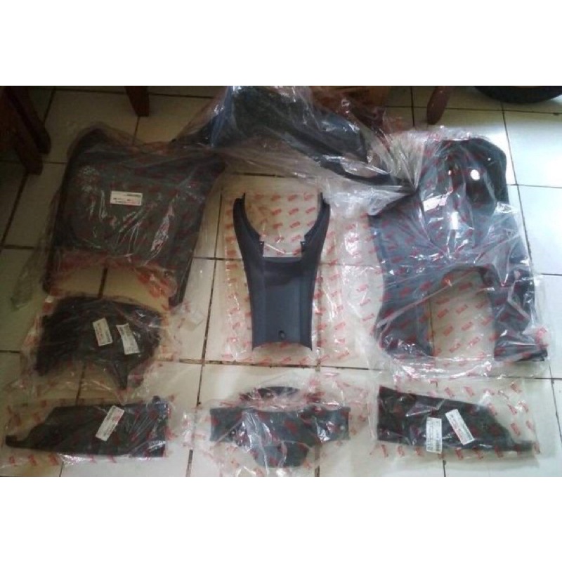 Body kasar nouvo lele set original yamaha dek kasar lele full abu2 body abu nouvo lele