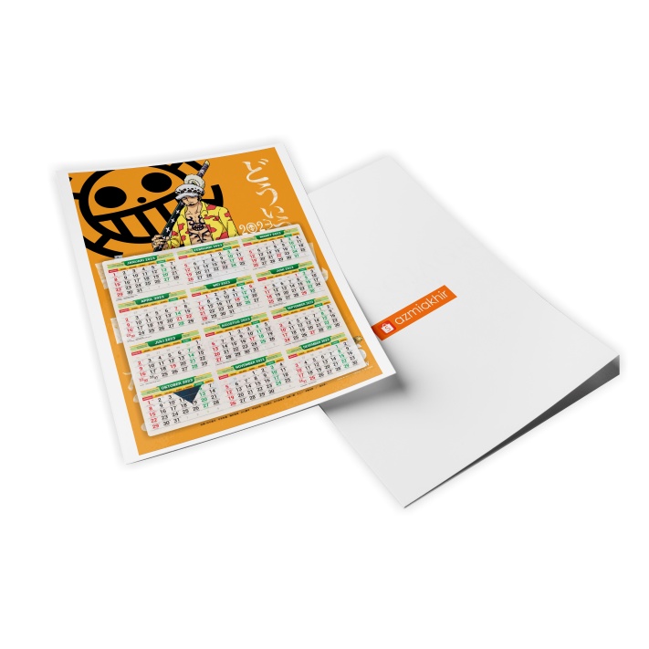 

Cetak KALENDER ANIME [ ONE PIECE ] - kalender poster - kalender dinding - kalender 2023 custom