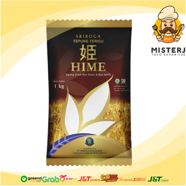 

Sriboga Tepung Hime | 1 Kg | Tepung Terigu Sriboga Hime | Protein Tinggi
