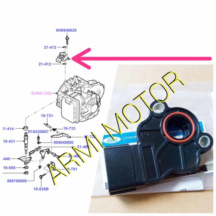 Sensor Transmisi Tr Sensor Ford Escape 2.3 Original Switch Inhibitor