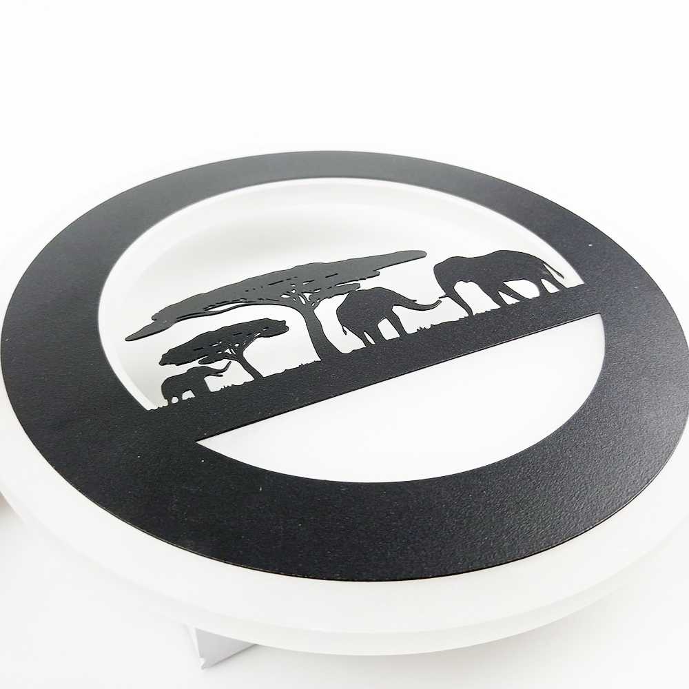 ARS - Blue Time Lampu Hias Dinding LED Siluet Pemandangan 24W - DF8