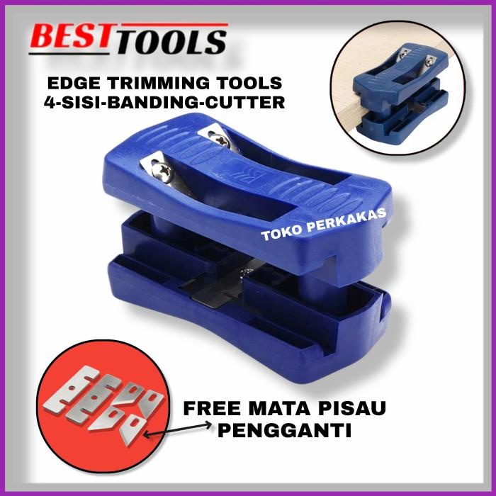 Biscuit Jointer Alat Potong Edging Manual Edge Trimmer Edge Banding Cutter Banding