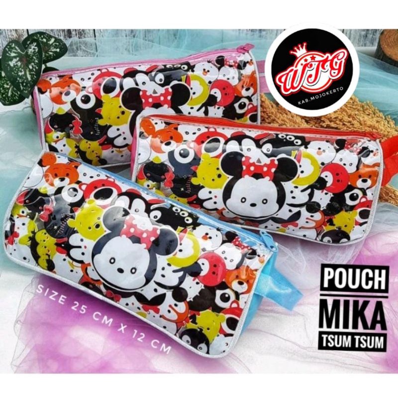 SWEAT  POUCH MIKA ~TEMPAT KOSMETIK ~DOMPET SERBAGUNA