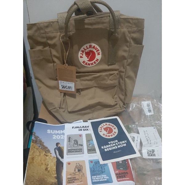 fjallraven kanken totepack mini preloved