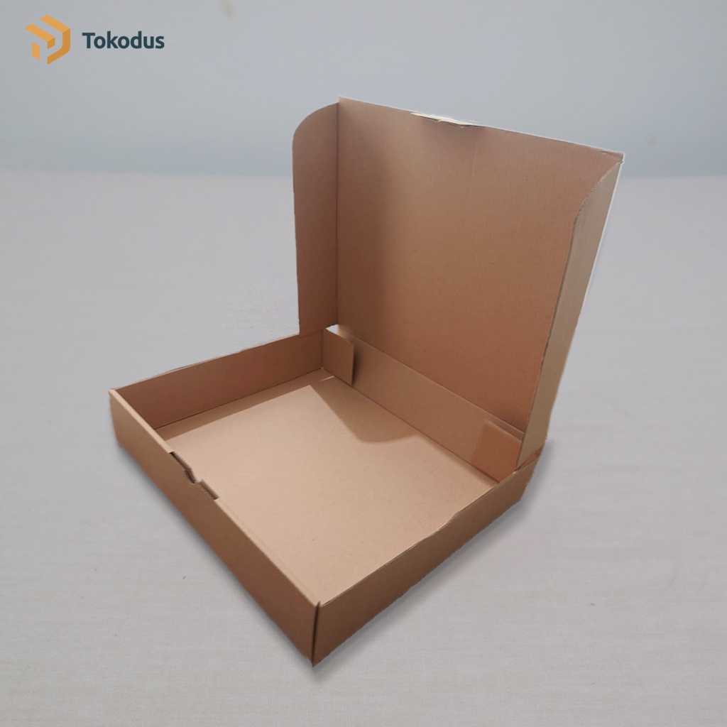 

Kardus Die Cut/Dus Packing/Box Pizza 35x30x7 cm Dus Hampers/Kado (Bisa Custom) - Tokodus Bandung