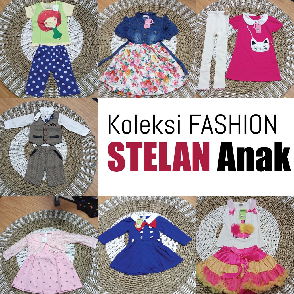 SALE MURAH - BAJU STELAN ANAK ANAK / SISA IMPORT / BAJU SETELAN ANAK