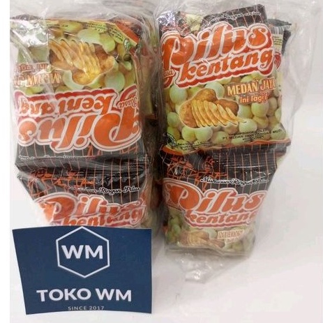 

Pilus Kentang Rasa Ayam 1pack isi 20pcs