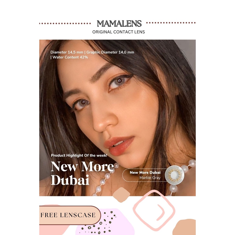 SOFTLENS NEW MORE DUBAI NORMAL | FREE LENSCASE - MAMALENS