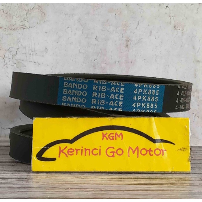 BANDO VAN BELT 4PK 885 RIB BELT TALI KIPAS 4PK-885 FAN BELT ALUR