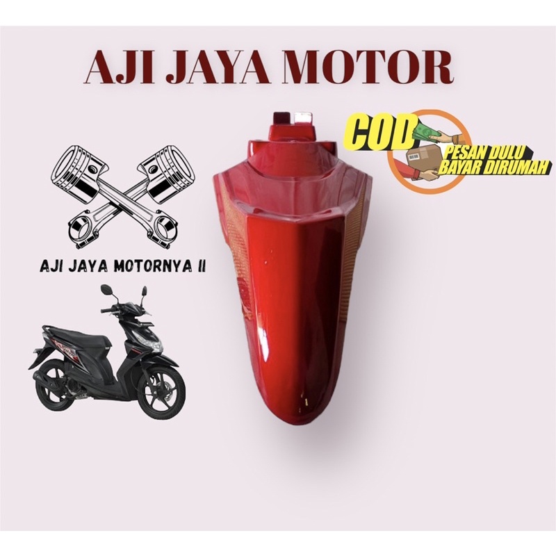 Spakbor depan honda beat karbu merah