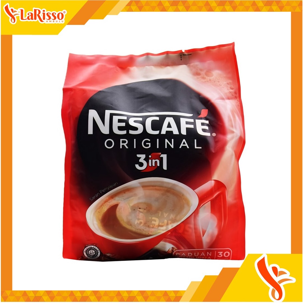 

NESCAFE KOPI INSTAN BAG ORIGINAL 17.5GRx30'S