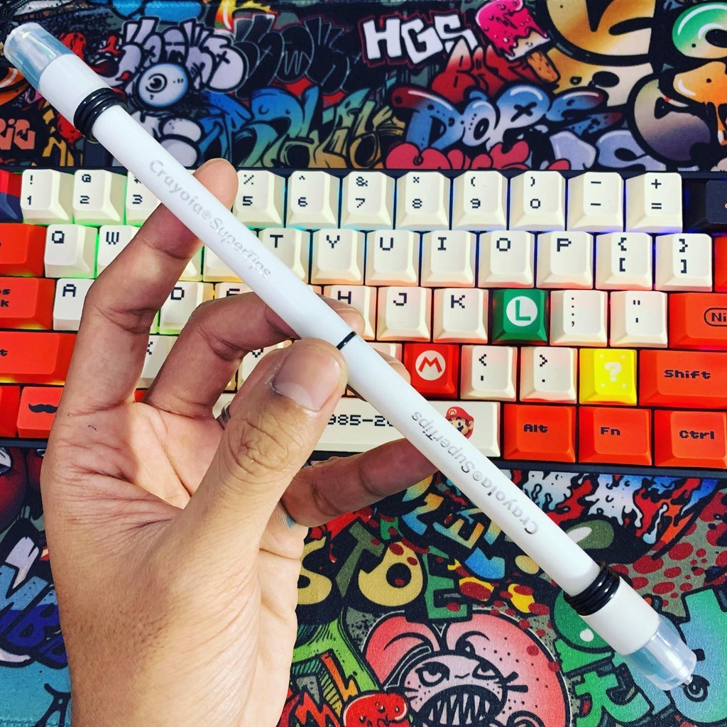 Pen Spinning Crayola Oring Mod
