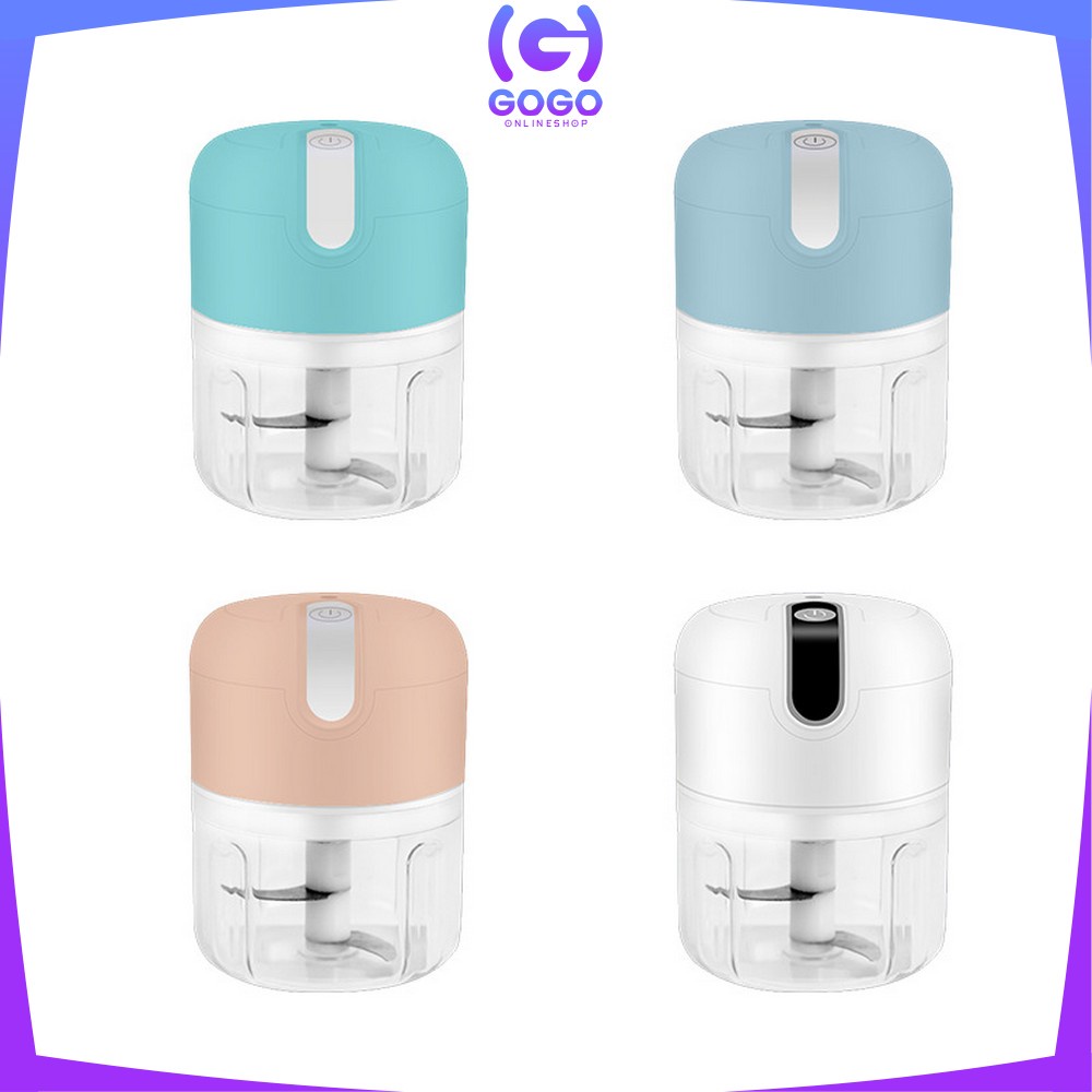 GOGO-C454 USB Mini Chopper Blender Bumbu Portable Mini Cooper Blander mini Serbaguna Blender Daging Portable Blender USB CHARGING Multifungsi