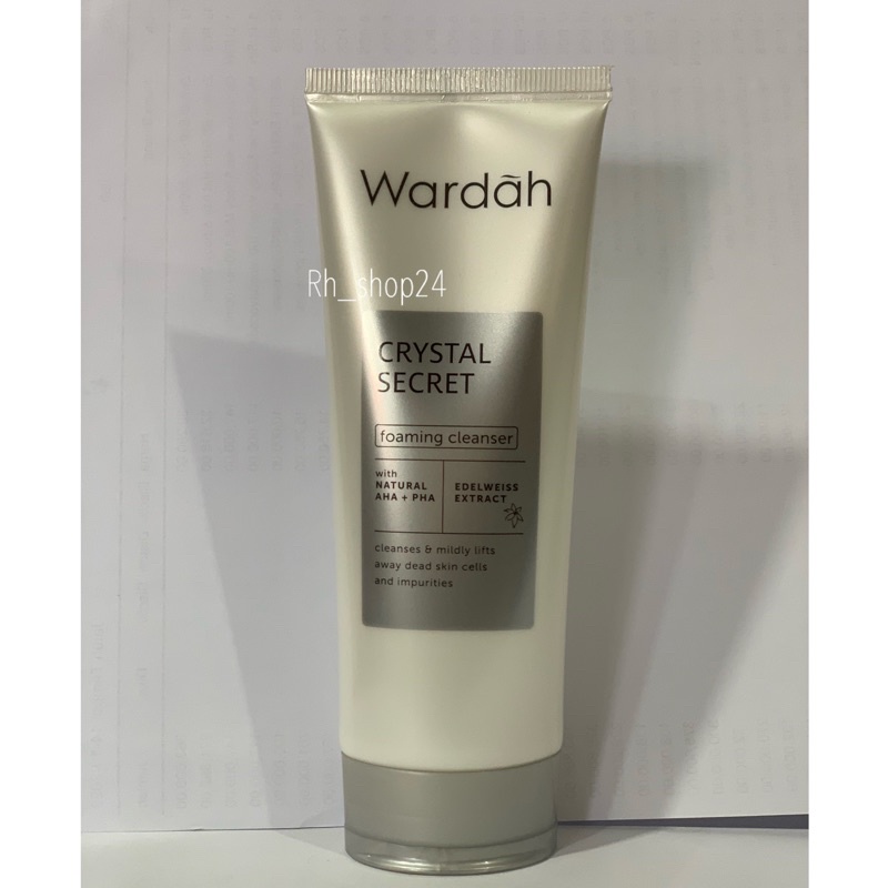 Wardah crystal secret foaming cleanser