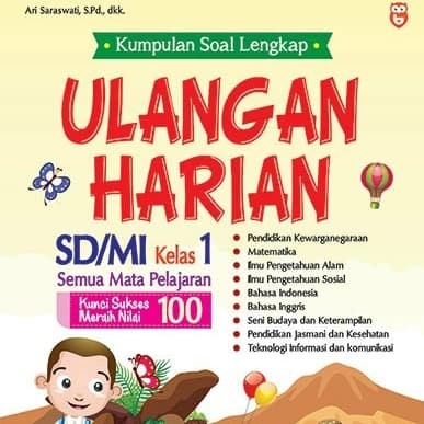 

✨COD✨ Kumpulan Soal Lengkap Ulangan Harian SD/MI Kelas 1