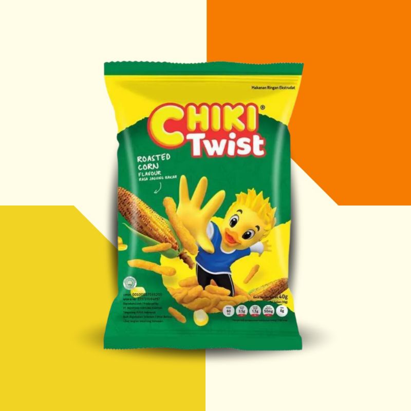 

Chiki Twist rasa jagung bakar 75gr