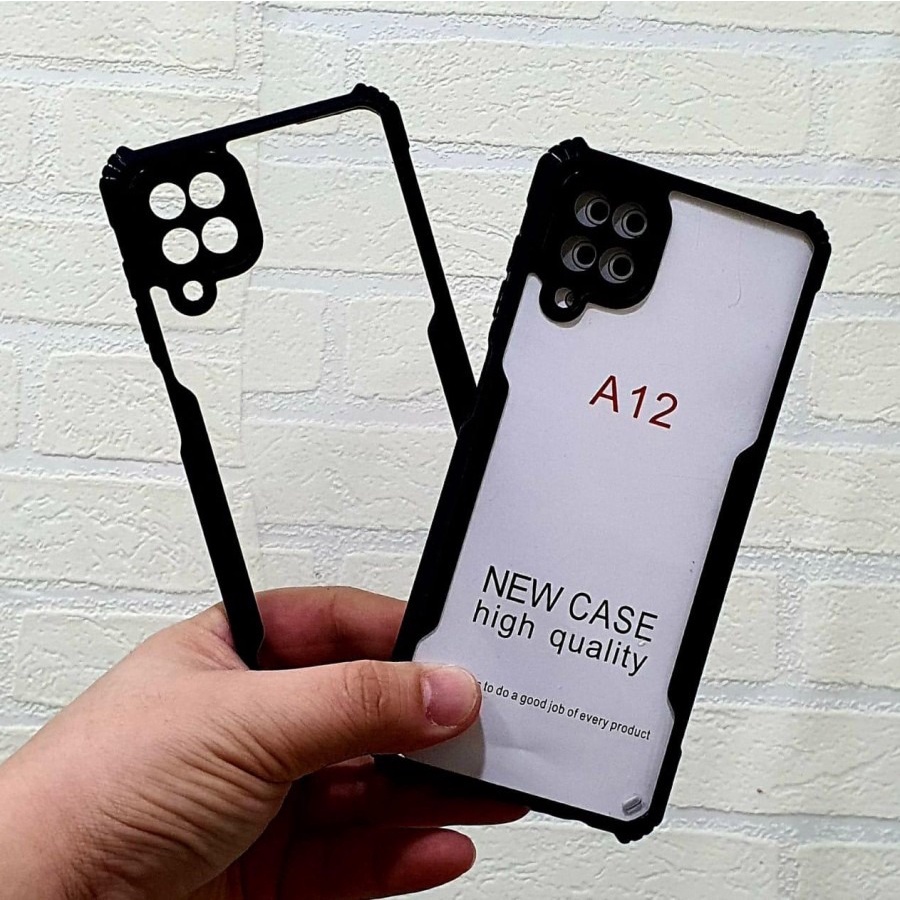 PROMO Case SAMSUNG GALAXY A12 2020 M12 2021 Transparan Softcase Casing SAMSUNG GALAXY A12 2020 M12 2