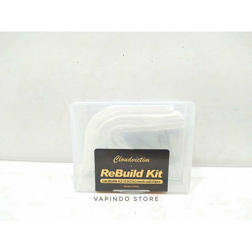 CV RBK UWELL CALIBURN A2 0.9 OHM A1 MESH COIL 10PCS BY CLOUDVICTIM