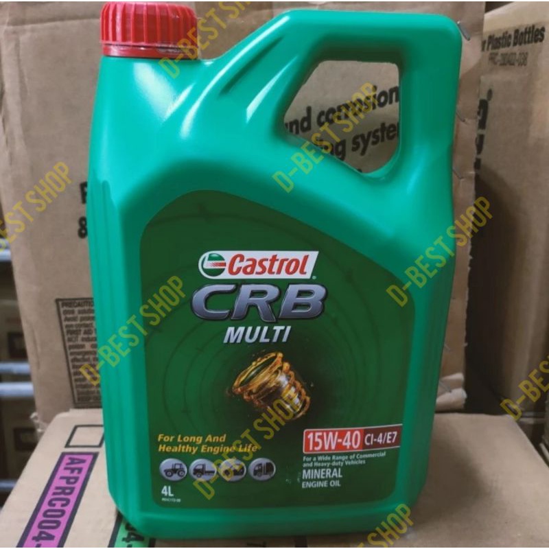 Oli mobil diesel CASTROL CRB 15/40 - 4 liter