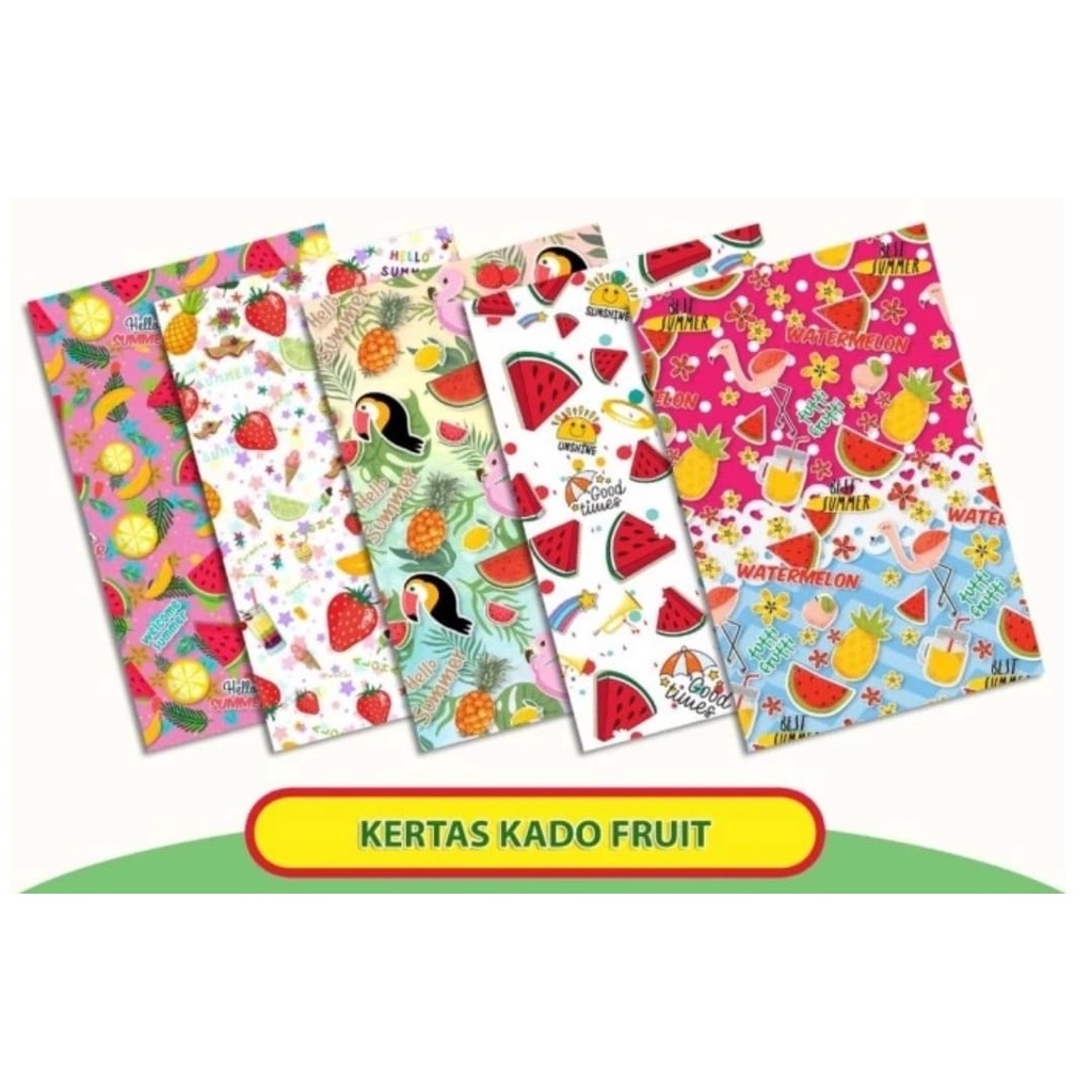 

KERTAS KADO SIDU / KERTAS BUNGKUS MOTIF SINAR DUNIA TAMBAHAN PACKING