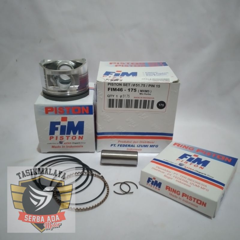 PISTON KIT SEHER KIT FIM 46 MIO OLD, MIO SPORTY, MIO SOUL