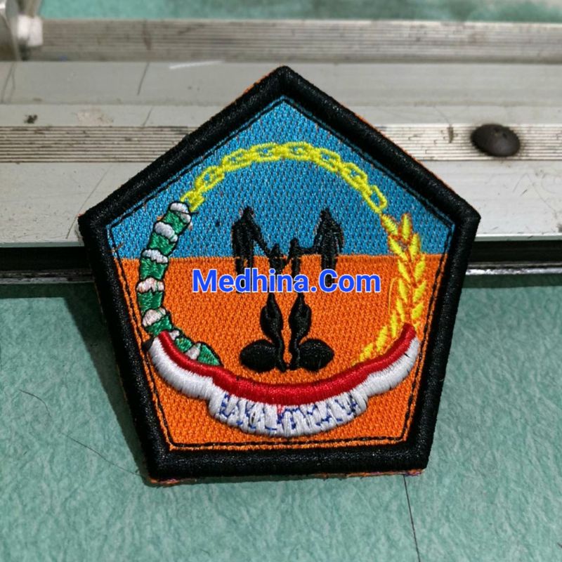 Badge Patch Logo Saka Kencana Bordir Timbul Satuan Karya Pramuka