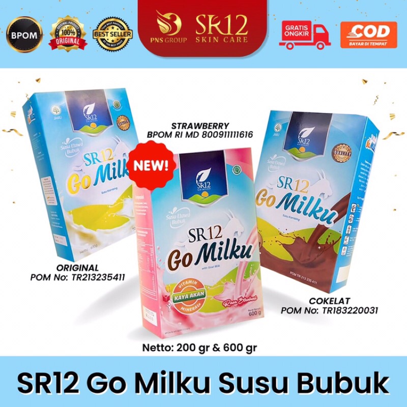 

SUSU GOMILKU SR12 | TIDAK ENEG | SUSU BUBUK KAMBING ETAWA | SUSU BERAT BADAN HALAL