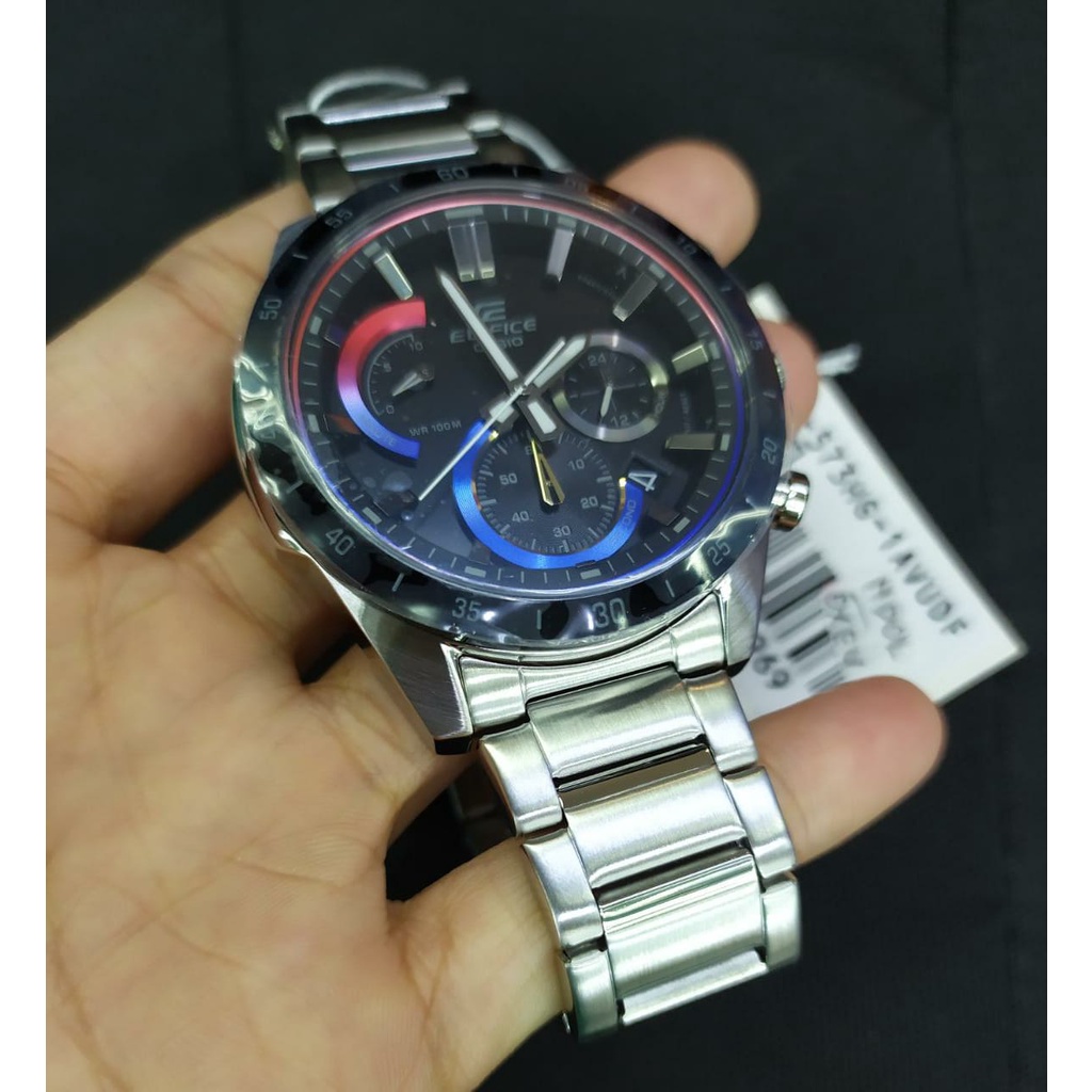 Jam Tangan Pria Casio EDIFICE EFR-573HG-1AVUDF Original
