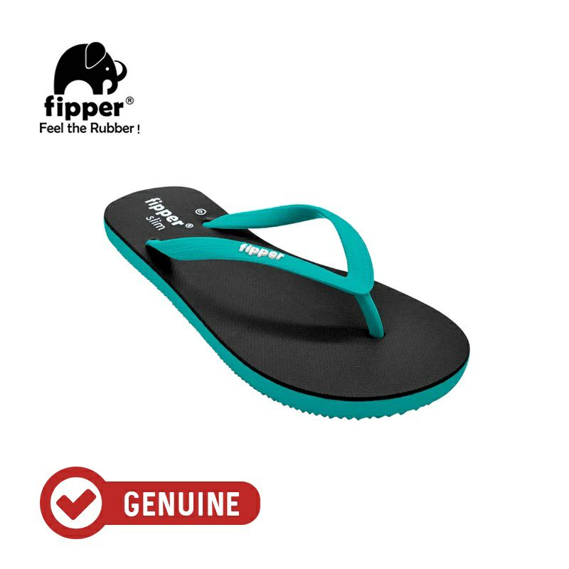 FIPPER SLIM BLACK/TURQUOISE