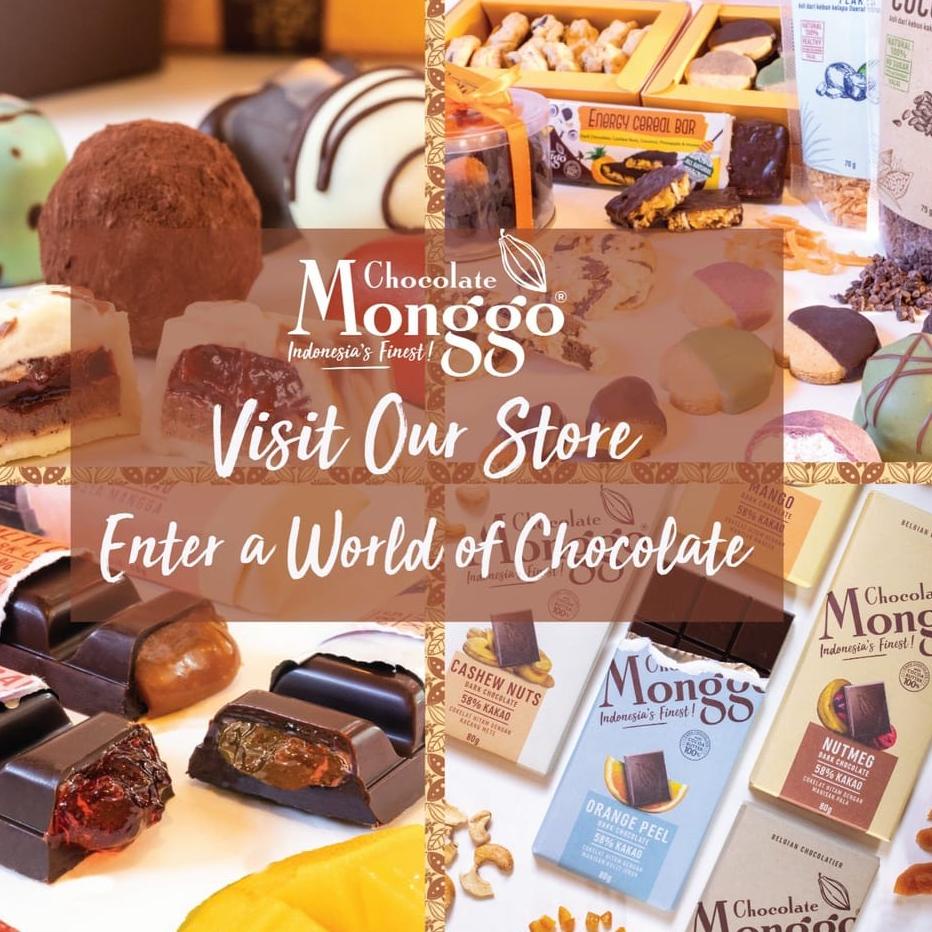 

GRATIS ONGKIR✅Chocolate Monggo | White Chocolate 40g | Coklat Murni 100% Kakao butter | Cokelat Putih | Bar Snack Cemilan|RA6