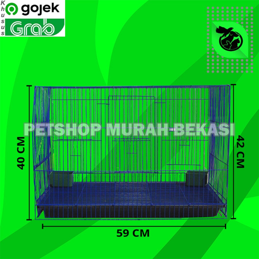 Kandang Hewan Kelinci Besi lipat premium Rabbit Cage 5 orang melihat barang ini