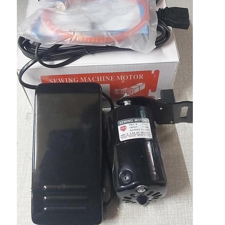 Top Arrival dinamo mesin jahit konvensional merk YKK  - 120w - 220v - dinamo mesin jahit merk ykk 120 watt - 220volt - kemasan baru &quot;merah putih&quot; product ini tahan panas dan lebih awet