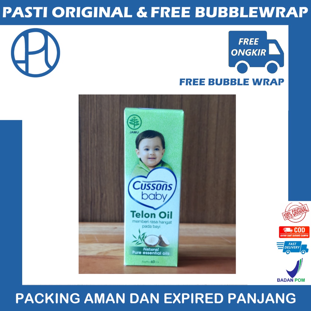 CUSSONS BABY TELON OIL 60 ML MINYAK TELON BAYI CUSSON 60ML