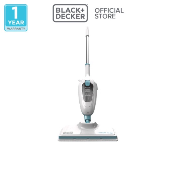 BlackDecker Steam Mop Cleaner Pel Uap 1300W FSMH13E5-B1 Diskon