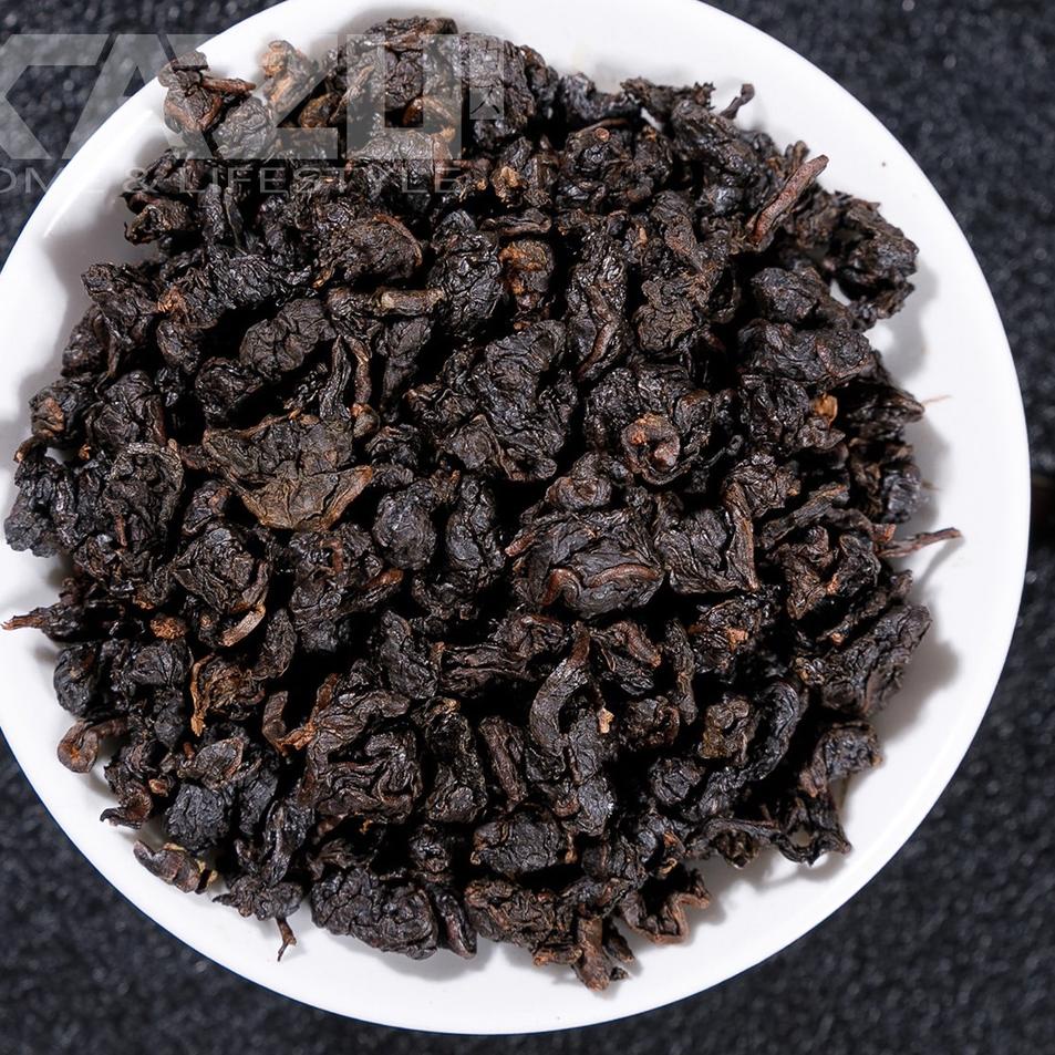 

✨New✨ KAZU T23 CHINESE TEA WULONG OOLONG TEH 250GRAM REFINED CHINESE TEA GIFT / DAUN TEH CHINA OLONG TEH 黑乌龙茶 buruan
