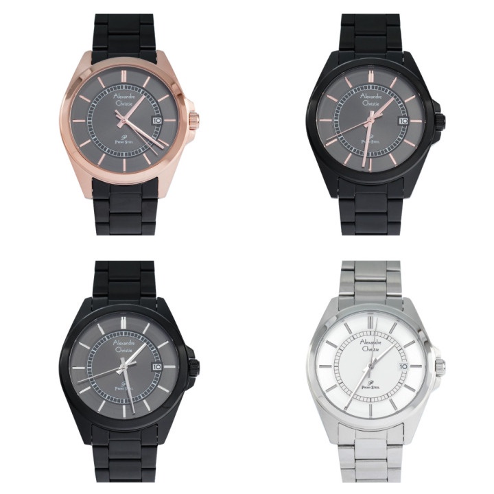 JAM TANGAN PRIA ALEXANDRE CHRISTIE AC 1033 RANTAI ORIGINAL GARANSI RESMI 1 TAHUN