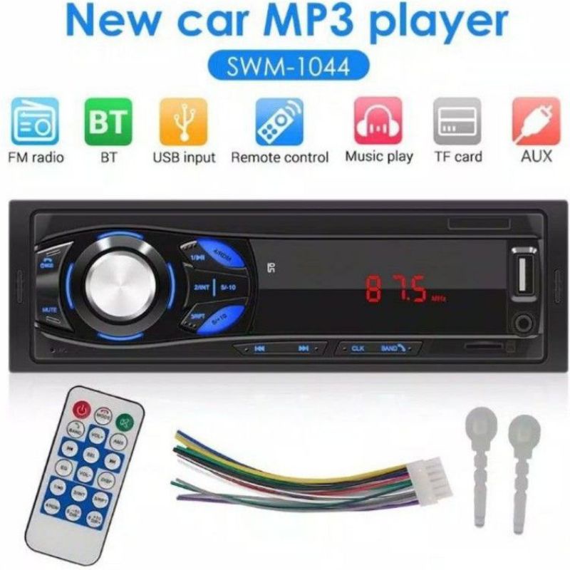 Head Unit Tape Audio Mobil MP3 Player Bluetooth Wireless Receiver 12 V - MP3-S211L