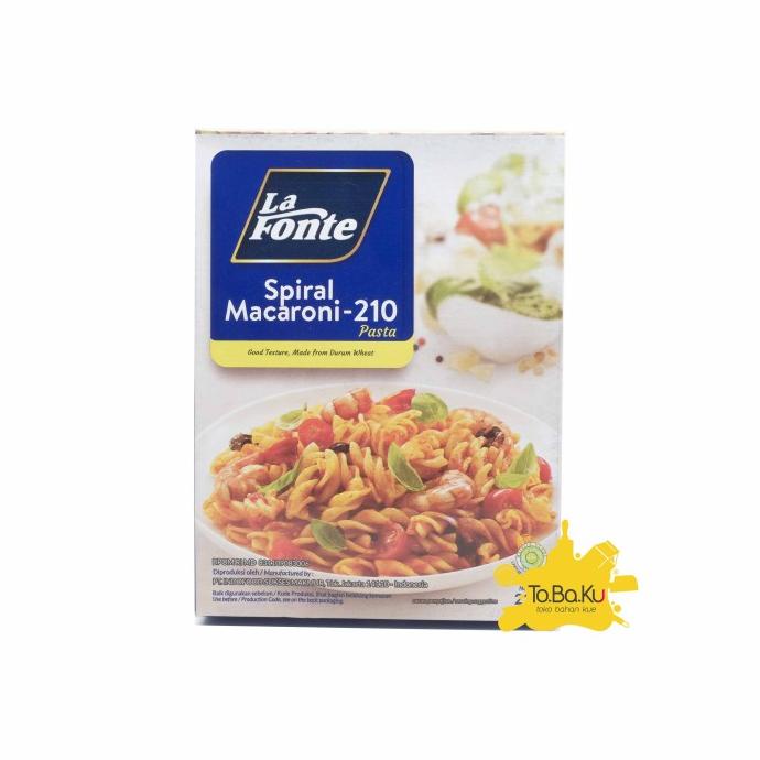 

>*>*>*>*] La Fonte Spiral Macaroni 210 225gr