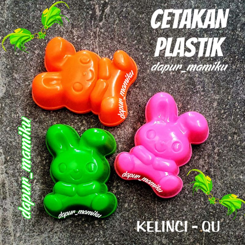 DAPURMAMIKU Cetakan Kelinci Rabbit Bunny Cetakan nasi cetakan jelly cetakan puding pudding cetakan agar cetakan nasi miki micky mickey