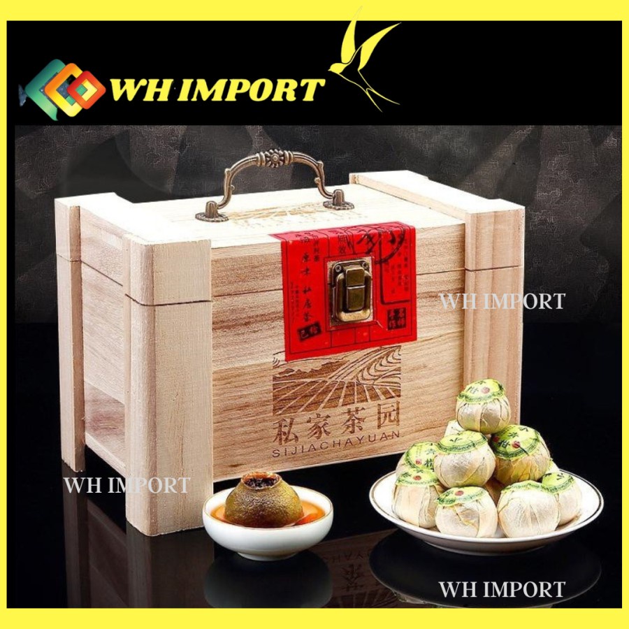 

Chinese Tea Pu Er Kulit Jeruk Chen Phi Pu Er Cha Gift Box Hampers