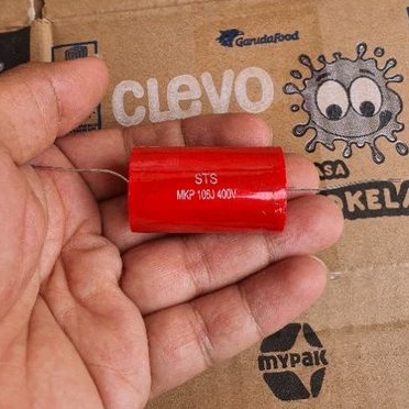 AUDIO PHILER 106J 400V 10UF 400V  POLYESTER CAPACITOR