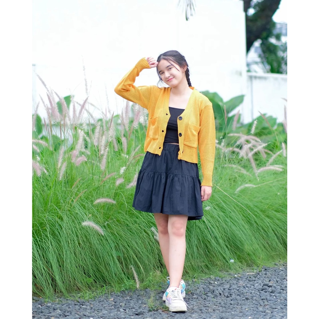 CARDY RAJUT WANITA - NANA CARDY - CARDIGAN WANITA RAJUT KOREAN STYLE