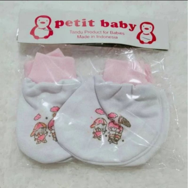 Sarung tangan Kaki bayi /Newborn Murah (6 psg)