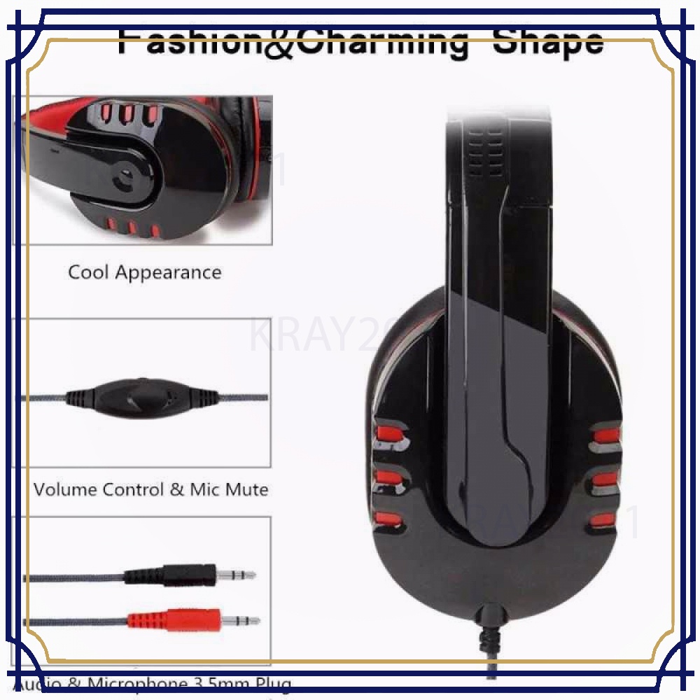 Gaming Headphone Headset with Mic GH406
