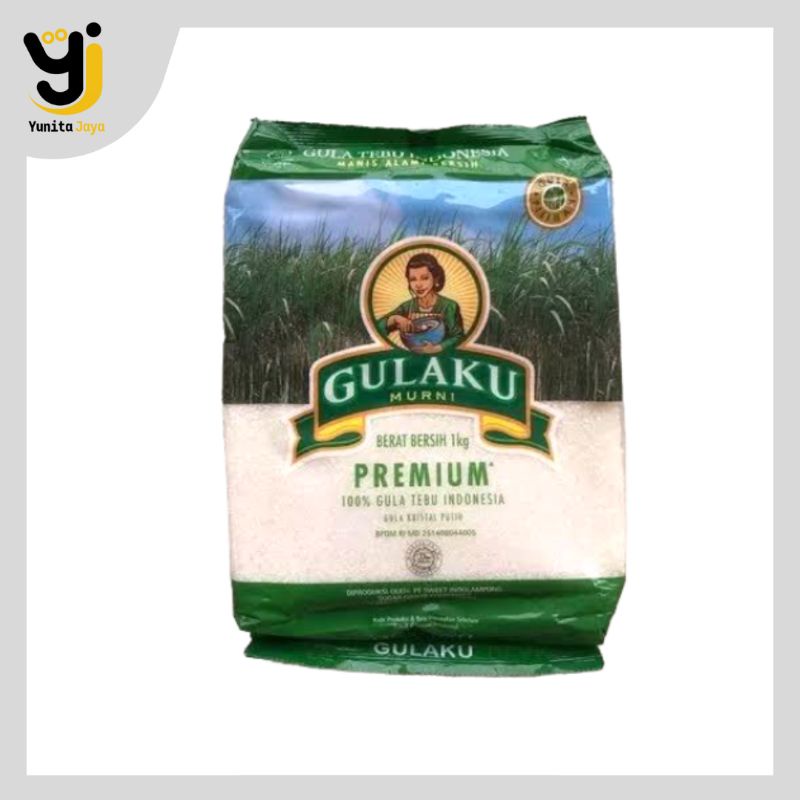 

[YUNITA JAYA] GULAKU KEMASAN HIJAU 1kg