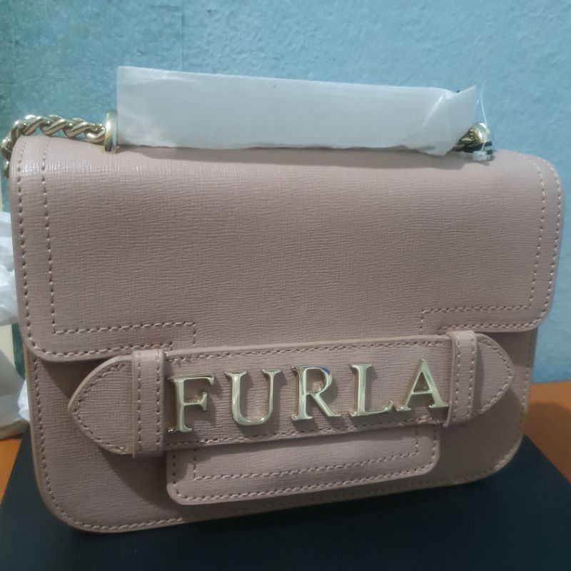 TAS FURLA CORAL MOONSTONE AUTHENTIC